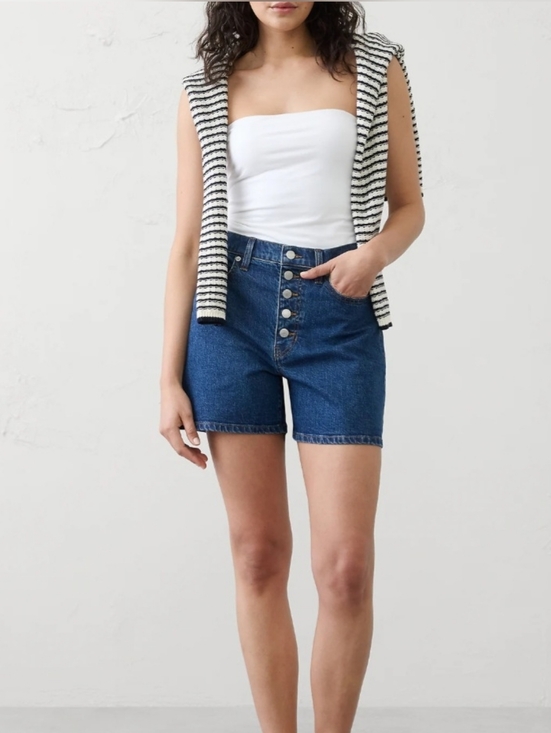 Banana Republic Pants - Banana Republic High Waist Button Fly Jean Shorts